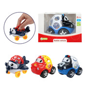 Baby rammelaar blij voertuig (voorraad 1 stuks OP = OP)