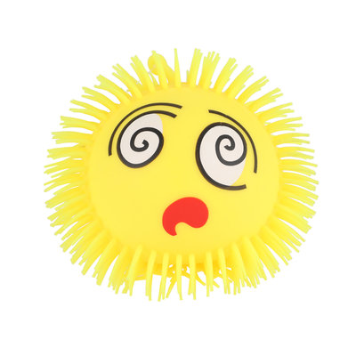 Pufferbal Emoji ( opgeblazen) ( voorraad 36 stuks OP = OP)