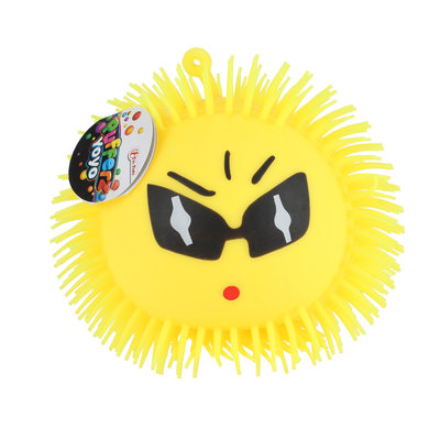 Pufferbal Emoji ( opgeblazen) ( voorraad 36 stuks OP = OP)