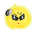 Pufferbal Emoji ( opgeblazen) ( voorraad 13 stuks OP = OP)