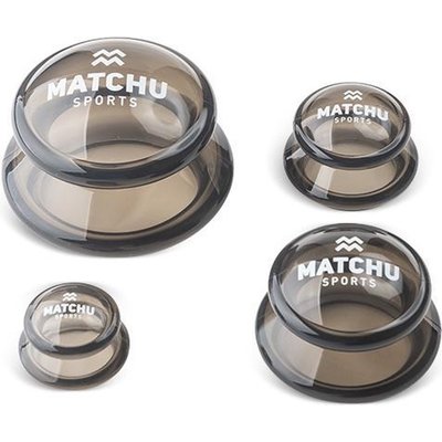 Matchu Sports Massage cupping set - 4 stuks (voorraad: 2 sets, OP = OP)