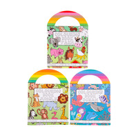 Kleurboekje met stickersheet Dieren