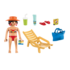 Playmobil Vakantieganger met strandstoel (voorraad 7 stuks OP = OP)