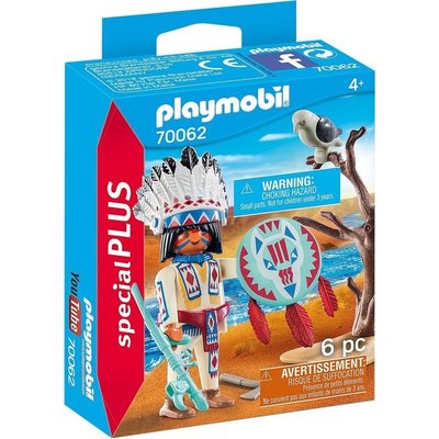 Playmobil Inheems stamhoofd ( voorraad 1 stuks OP = OP)