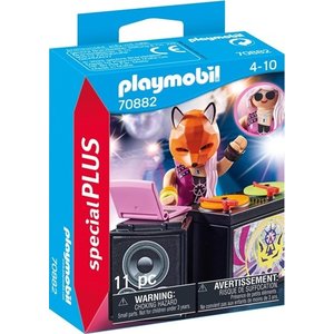 Playmobil Playmobil Plus 70882 DJ met draaitafel