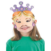 Prinsessen maskers ( Voorraad 10 sets OP=OP)