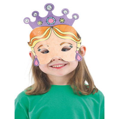 Prinsessen maskers ( Voorraad 10 sets OP=OP)