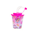 Drinkbeker 3D Prinses met rietje