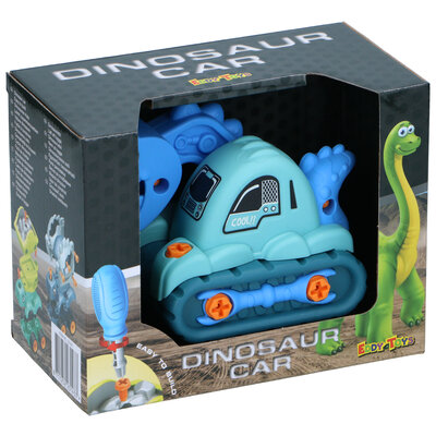 Dino Cartoon Car ( voorraad 92 stuks OP = OP)