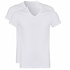 Ten Cate Basic V-Shirt 2-Pack - Wit maat XL OP = OP