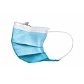 Akzenta Akzenta Topmask Ultrasafe IIR mondmasker Blauw