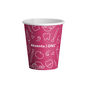 Akzenta Drinkcups Streetart karton fuchsia - ECO Friendly