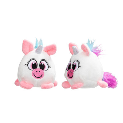 Pluchen bal-dier ( voorraad 66 stuks OP = OP)