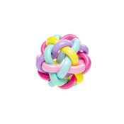 Regenboog Curly stuiterbal ( voorraad 43 stuks OP = OP)