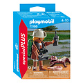 Playmobil Onderzoeker met Jonge Kaaiman ( voorraad 4 stuks OP = OP)