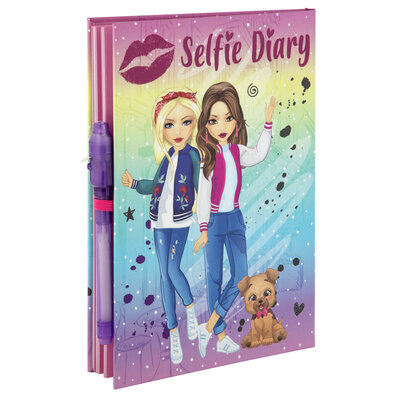 Besties Designerboek met magische pen ( voorraad 3 stuks OP = OP)