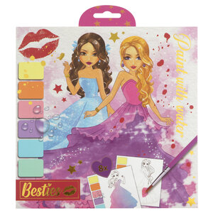 Verven met water Besties ( voorraad 58 stuks OP = OP)