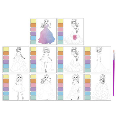 Verven met water Besties ( voorraad 8 stuks OP = OP)