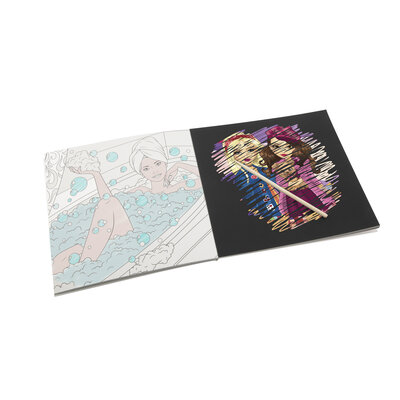 Scratch & Kleurboek Besties ( voorraad 41 stuks OP = OP)