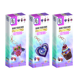 Maak je eigen diamond sleutelhanger ( voorraad 23 stuks OP = OP)
