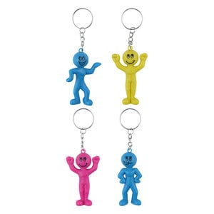 Sleutelhanger Smile mannetje (34 stuks)