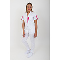 SHAE Damesjas Isla wit/pink