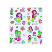 Stickervel zeemeermin