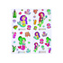 Stickervel zeemeermin