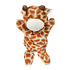 Handpop dieren pluche Fluffy