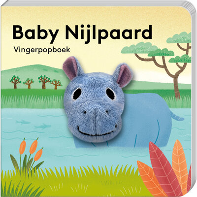 Vingerpopboekje Wide dieren Baby
