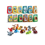 Jungle dieren bouwsteentjes
