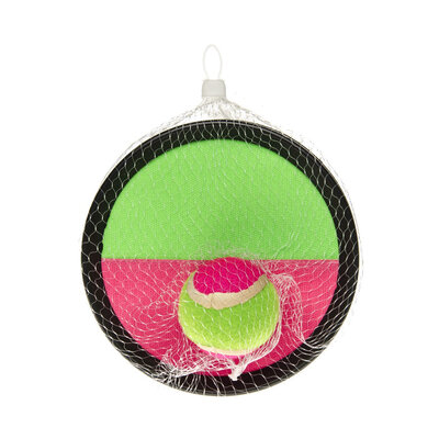 Catch bal Roze- Groen ( voorraad 3 stuks OP = OP)