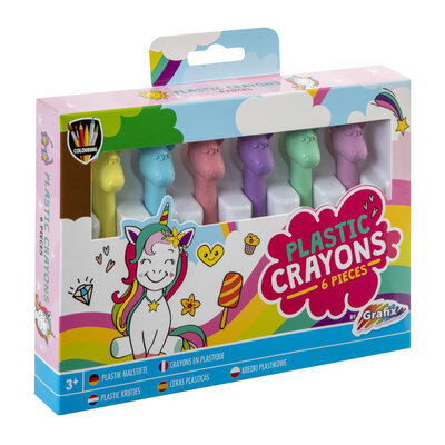 Waskrijtjes dieren ( set van 6 stuks)