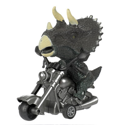 Dino op motor ( voorraad 16 stuks OP = OP)