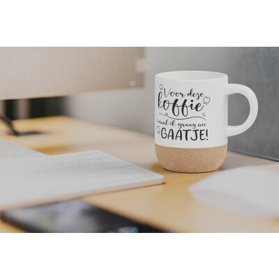 Mok Dental 'Voor deze koffie maak ik graag een gaatje!'