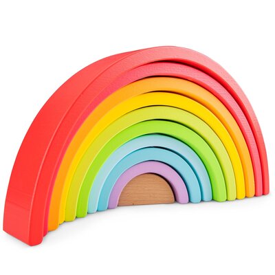 Regenboog Stapelaar - 10 bogen 12 mnd+