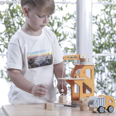 Kraan set met auto 36 mnd+