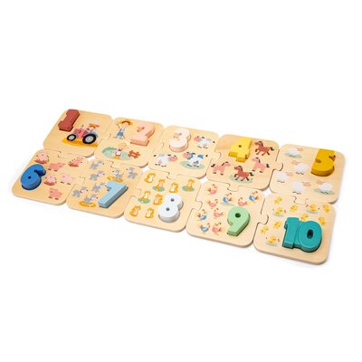 Puzzels nummer Boerderij 24 mnd+