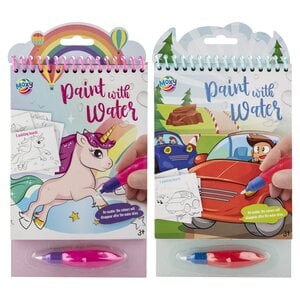 Waterkleurboek ( voorraad meisjes: 6 x, voorraad jongens: 18 x OP = OP)