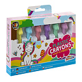 Waskrijtjes dieren ( set á 6 stuks)