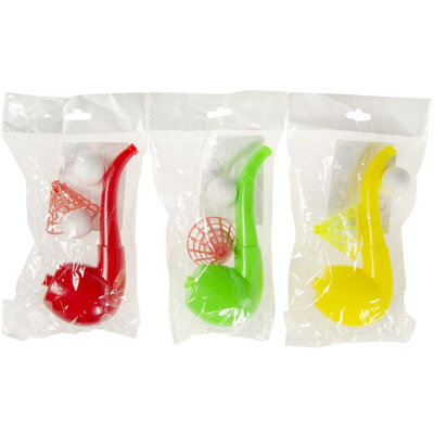 Blaaspijpje met Balletje 14 cm GROOT