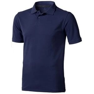 Elevate Elevate Calgary unisex polo navy maat M, UITLOOP geen retour mogelijk