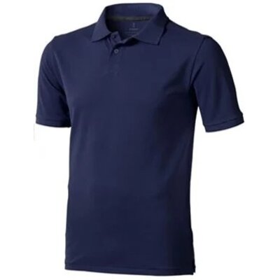 Elevate Elevate Calgary unisex polo navy maat M, UITLOOP geen retour mogelijk