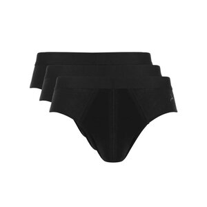 Ten Cate Ten Cate Basic Sportbrief 3-Pack Zwart maat S ( voorraad 1 verpakking OP = OP, geen retour mogelijk)