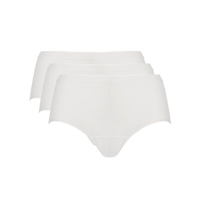 Ten Cate Basic midi 3-pack CREAM maat M OP = OP ( geen retour mogelijk)