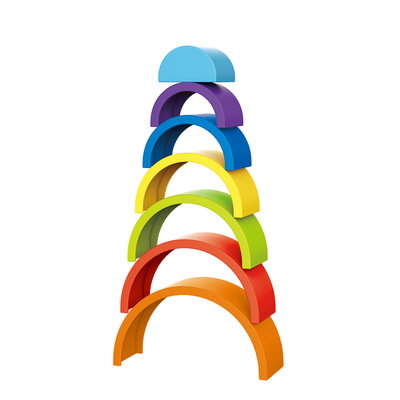 Stapeltoren regenboog ( 7- delig)