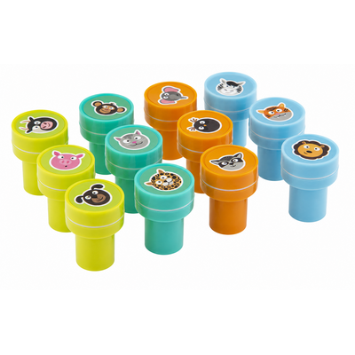 Stempels in doosje ( 12 stempels)