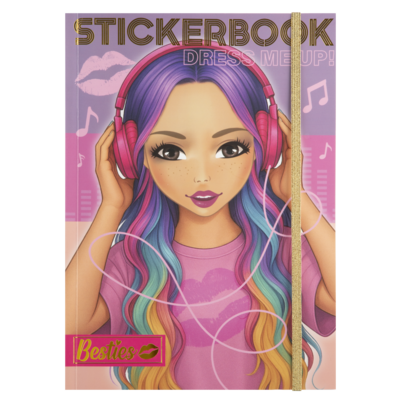 Besties Stickerboek – Neon Dress Me Up