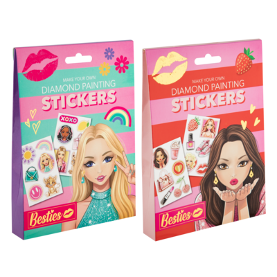 Besties Diamond Painting Stickers