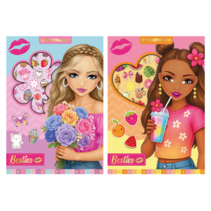 Besties Stickerboek – Neon